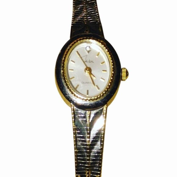 Joe Weitz Watch Quartz Round Face Base Metal Bezel Stainless Steel Back Mesh main image 11